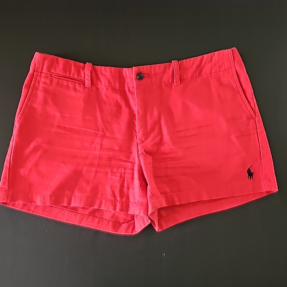 Polo by Ralph Lauren Red Bermudas Classic Style Size 8 - Picture 1 of 6